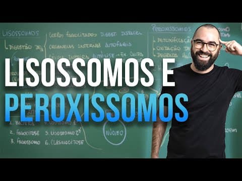 Thumbnail da aula: Lisossomos e Peroxissomos - Aula 23 (Parte 2) - Módulo 1 - Biologia Celular | Prof. Guilherme