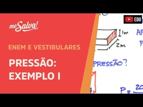 Thumbnail da aula: Me Salva! HID02 - Hidrostática - Pressão - Exemplo 1
