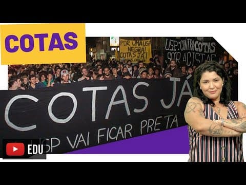 Thumbnail da aula: Redação Enem | Cotas nas Universidades: Inclusão ou Retrocesso?