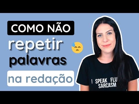 Thumbnail da aula: Como não repetir o tema várias vezes na redação