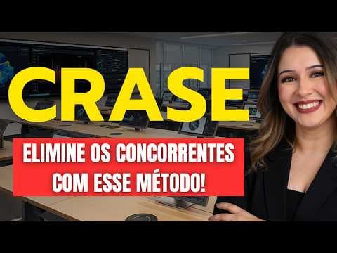 Thumbnail da aula: ESSE ERRO BOBO DE CRASE DERRUBA CANDIDATOS E VOCÊ PODE SE BENEFICIAR COM ISSO - Professora Pamba