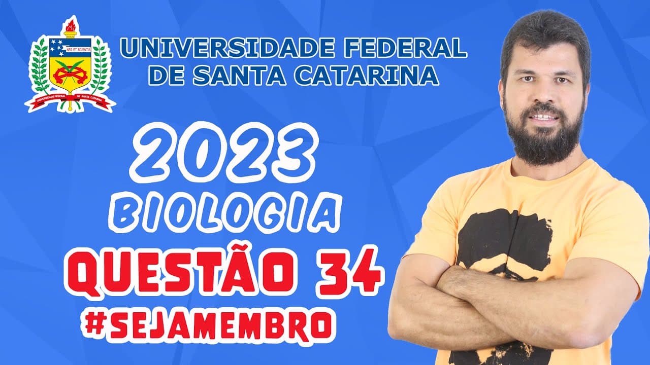 Thumbnail: UFSC 2023 - Questão 34 - A figura abaixo representa os sistemas fisiológicos que mantêm um ambiente