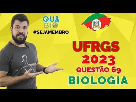 Thumbnail da aula: UFRGS 2023 - Questão 69 - As plantas que caracterizam o bioma do Pampa mencionado acima fazem parte