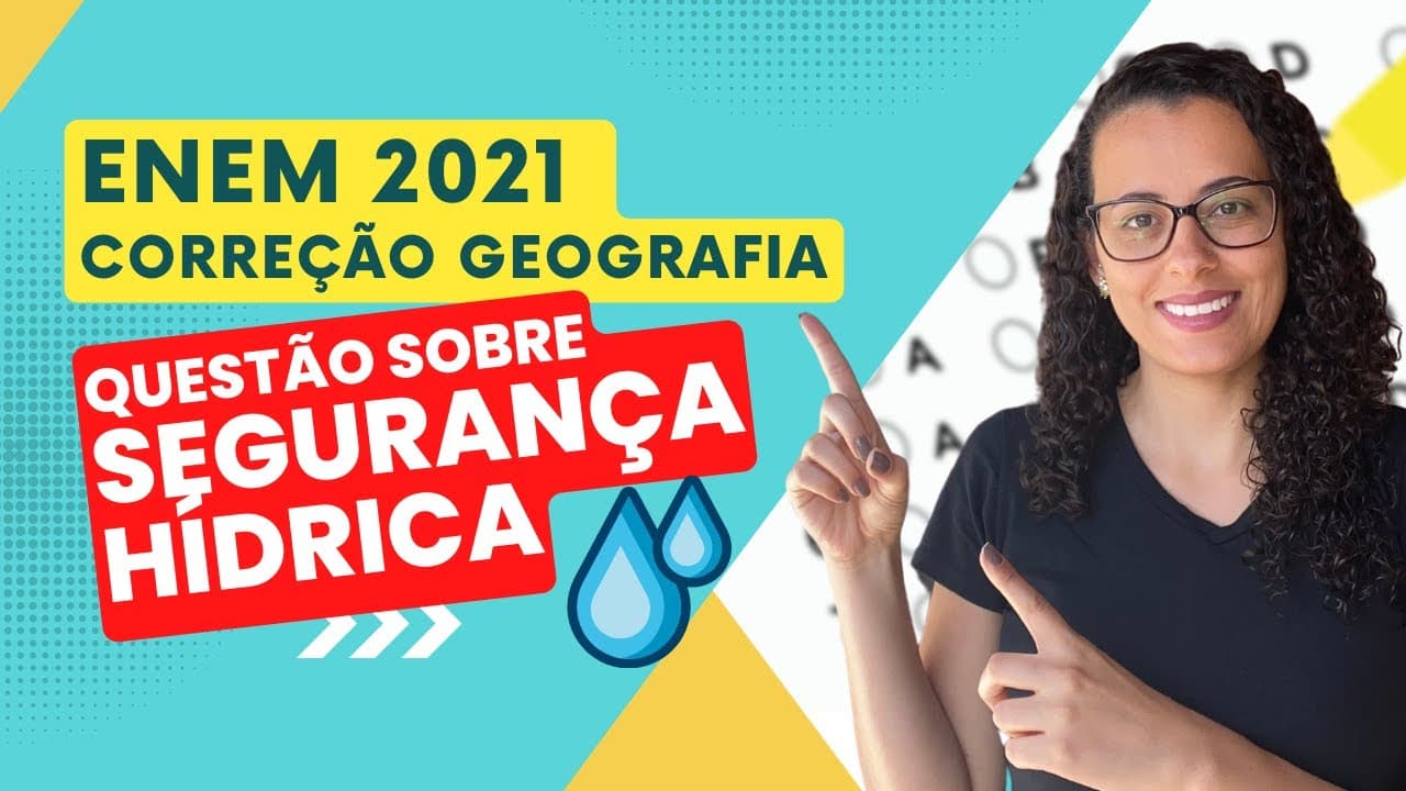 Thumbnail: đ” QUESTĂO 51 (PROVA AZUL) - Geografia ENEM 2021