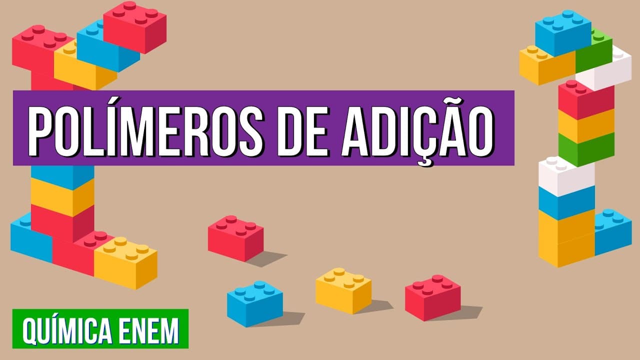 Thumbnail: REAÇÕES DE ADIÇÃO: polímeros | RESUMO DE QUÍMICA PARA O ENEM