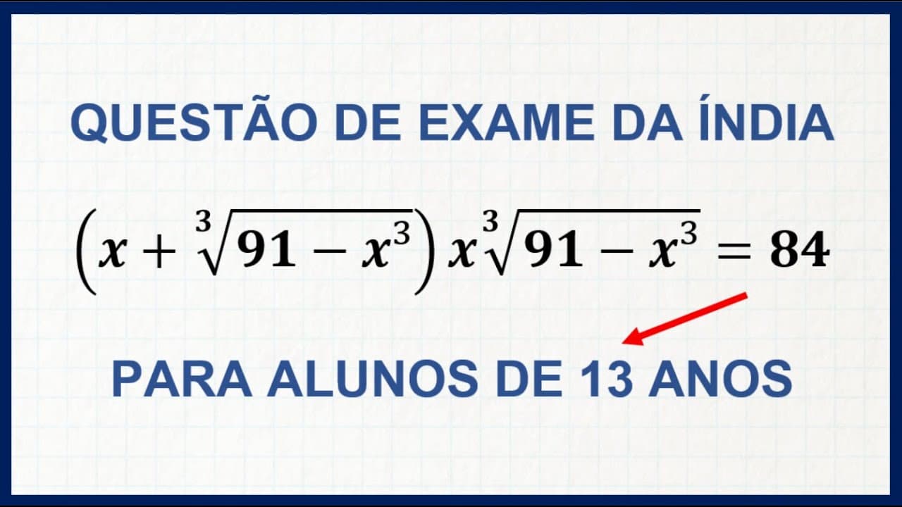 Thumbnail: 💟 Equação Bugante! - A Matemática é LINDA! #20 💟