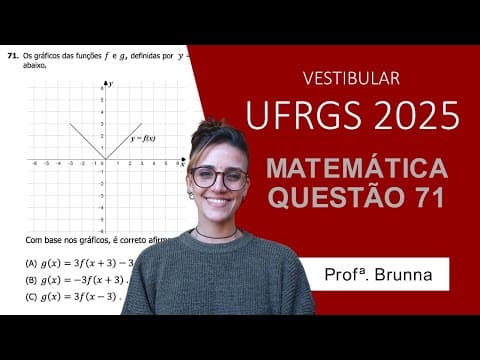 Thumbnail da aula: Resolução Matemática UFRGS 2025 - Questão 71