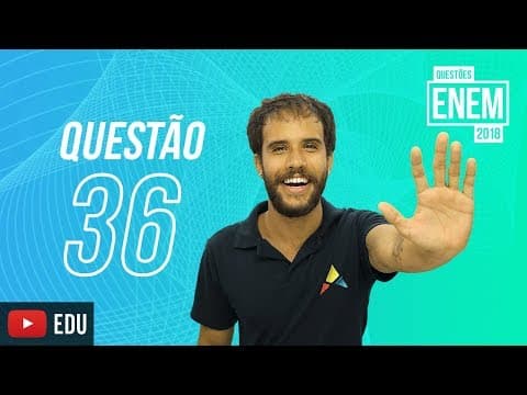 Thumbnail da aula: ENEM 2018 | Função referencial | questão 36 (caderno amarelo)