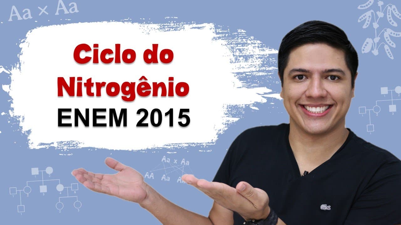 Thumbnail: ENEM 2015 BIOLOGIA #04 - Ciclo do Nitrogênio - Prof. Kennedy Ramos