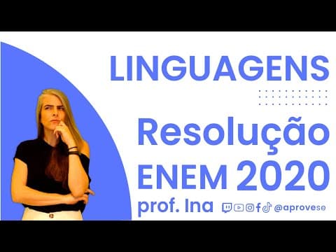 Thumbnail da aula: Questão 11 ENEM 2020 (1ª Aplicação Branca)