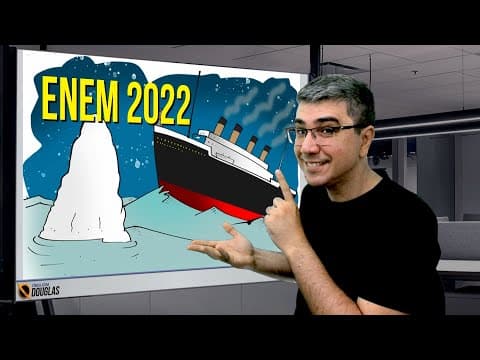 Thumbnail da aula: ENEM 2022 E OS SONS DO ICEBERG