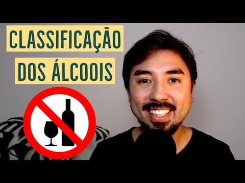 Thumbnail da aula: Classificação de Álcoois | Funções Oxigenadas | Aula 14