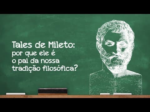 Thumbnail da aula: Videoaulas Poliedro | Enem | Tales de Mileto: por que ele é o pai da nossa tradição filosófica?