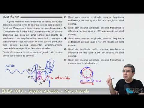 Thumbnail da aula: Resolução/correção ENEM 2018 Segunda aplicação Amarela 127