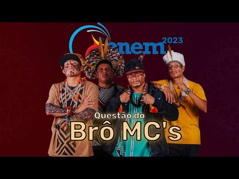 Thumbnail da aula: ENEM 2023 RESOLVIDO: questão Brô MC's