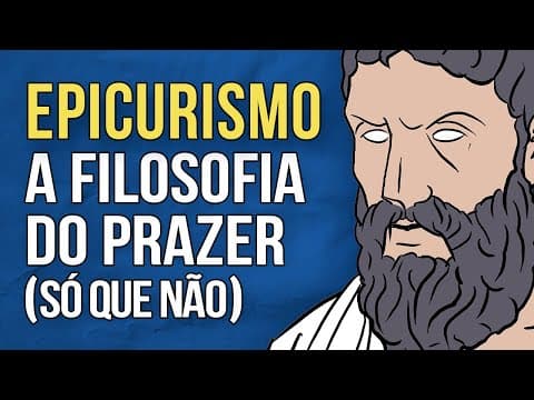 Thumbnail da aula: EPICURISMO | A Filosofia do Prazer (só que não)