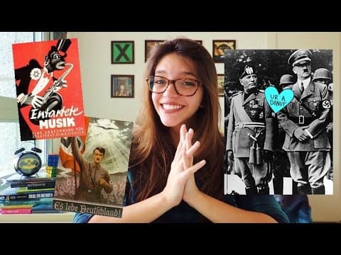 Thumbnail da aula: Resumo de História: NAZISMO e FASCISMO - Período entre Guerras (Débora Aladim)