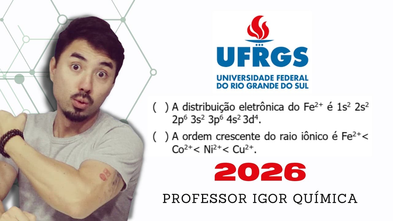 Thumbnail: UFRGS | Configuração Eletrônica e Raio Iônico