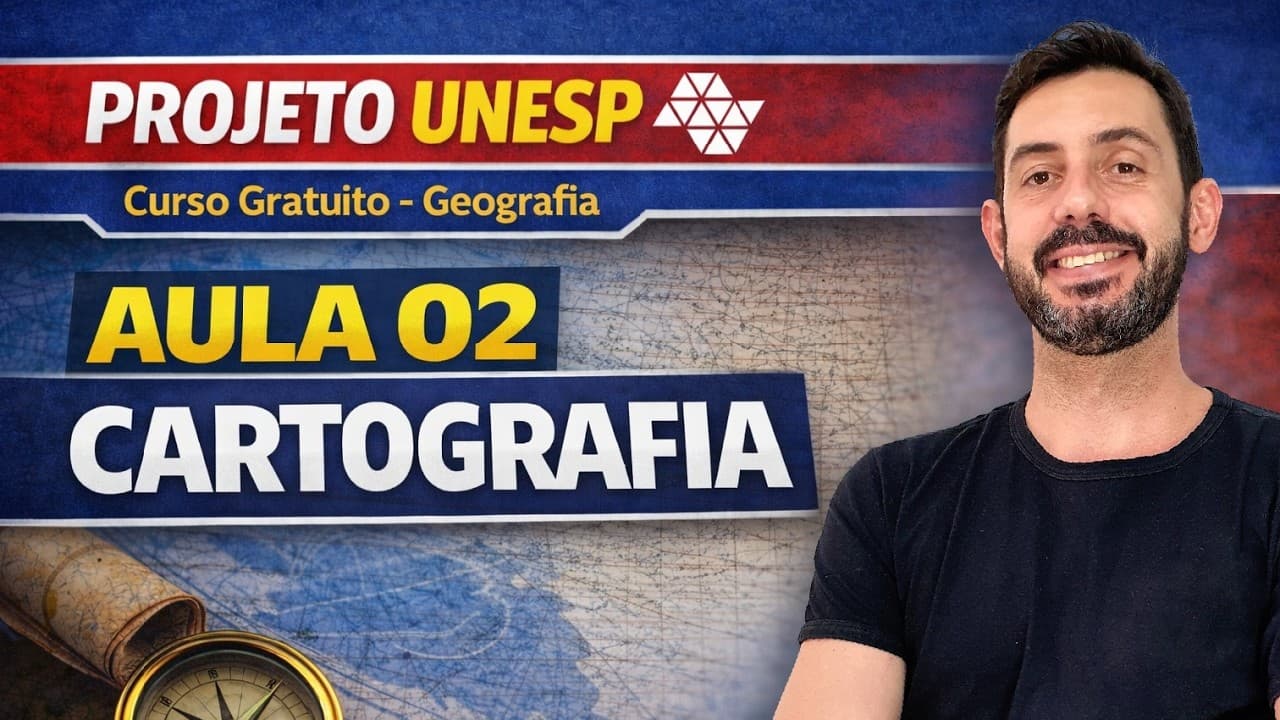 Thumbnail: PROJETO UNESP 2027 - AULA 2 - CARTOGRAFIA