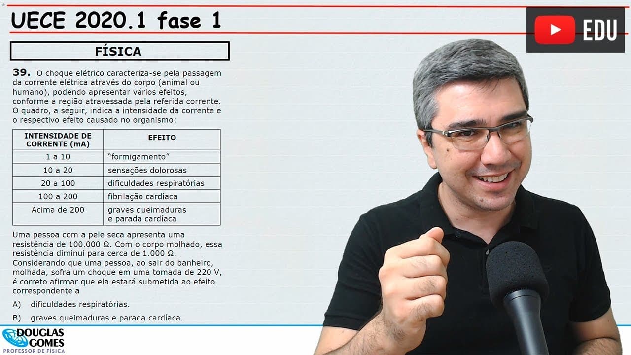Thumbnail: Vestibular UECE 2020.1 Fase 1 Completo | Correção | Comentário