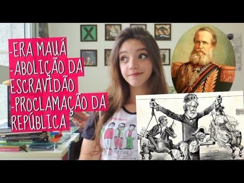 Thumbnail da aula: Resumo de História: SEGUNDO REINADO (Débora Aladim)