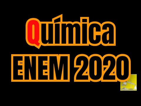 Thumbnail da aula: Química ENEM 2020 Orgânica