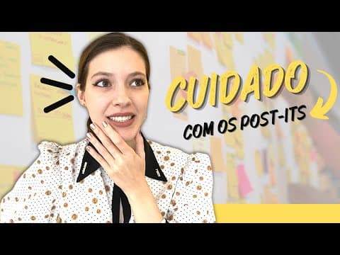Thumbnail da aula: Post-it como MÉTODO de ESTUDO - Isso vai atrapalhar a sua APROVAÇÃO no ENEM | Sarah Schollmeier