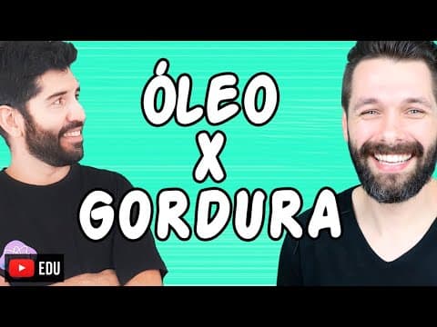 Thumbnail da aula: TRIGLICERÍDEOS - ÓLEOS E GORDURAS (Lipídios) - Biologia com Samuel Cunha