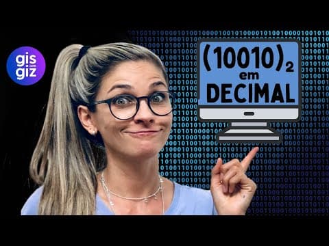 Thumbnail da aula: NÚMERO BINÁRIO EM DECIMAL | SISTEMA BINÁRIO |