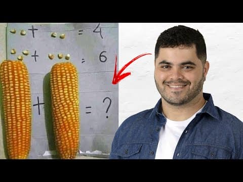 Thumbnail da aula: ⚠️ Você Consegue Resolver o 🌽 DESAFIO DO MILHO 🌽 que Derreteu o Cérebro de Geral? 🧠