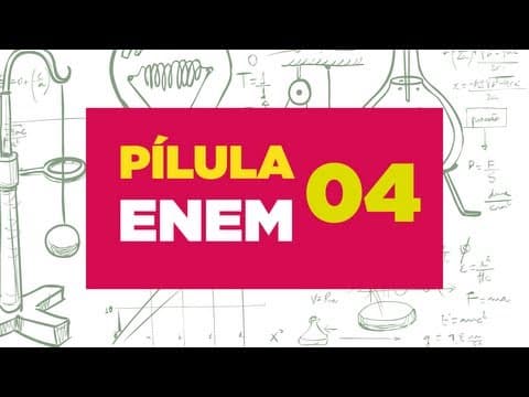 Thumbnail da aula: Física ENEM - Pílula 04 - Habilidade 21 - Termodinâmica - expansão adiabática