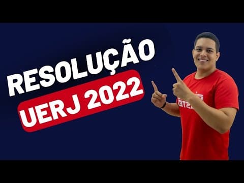 Thumbnail da aula: Resolução UERJ 2022 | PROVA DE FÍSICA | CINEMÁTICA QUESTÃO 33