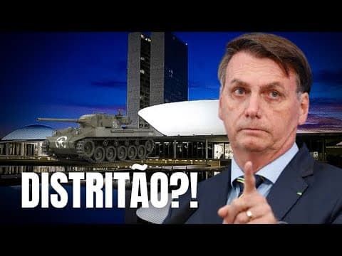 Thumbnail da aula: Bolsonaro, tanques e o “golpe do distritão” | Ricardo Marcílio