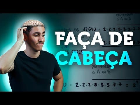 Thumbnail da aula: Quantos DIVISORES um NUMERO TEM