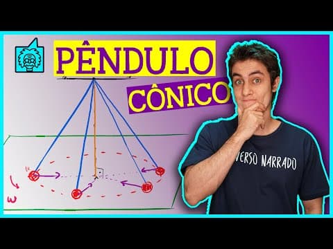 Thumbnail da aula: Dinâmica no Movimento Circular (O pêndulo CÔNICO!)