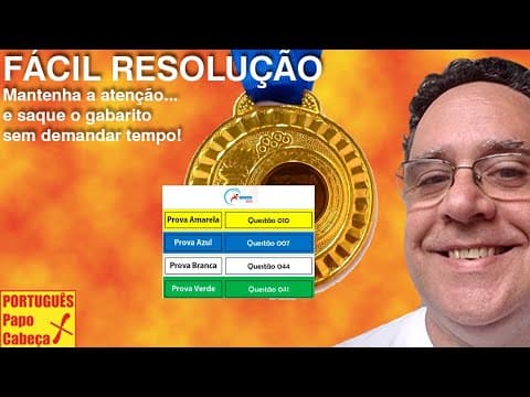 Thumbnail da aula: Questões do ENEM CLXV- Aula 745