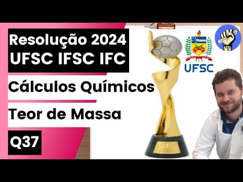 Thumbnail da aula: ✏️UFSC 2024 | O troféu da Copa do Mundo FIFA de futebol feminino, conquistado em 2023 pela seleção