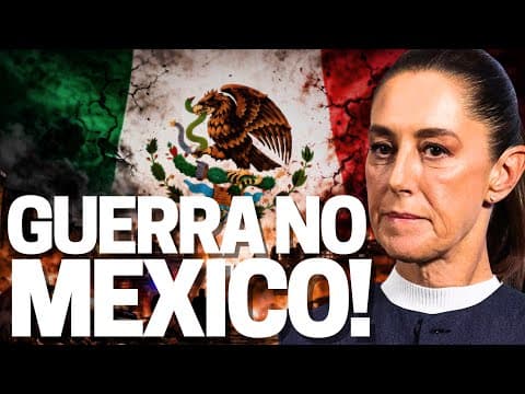 Thumbnail da aula: GUERRA NO MÉXICO! C@rtel Jalisco Nova Geração x Estado - Entenda o conflito e o caos no país!