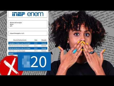 Thumbnail da aula: Corrigindo uma Redação do Enem 2015 | Proenem