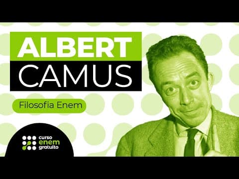 Thumbnail da aula: ALBERT CAMUS | Filosofia para o Enem | Ernani Silva