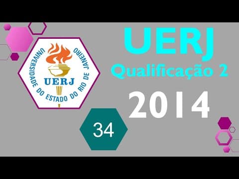 Thumbnail da aula: UERJ 2014 / 2° EQ Questão 34 - "Uma forma de identificar a estabilidade de um átomo de qualquer ..."