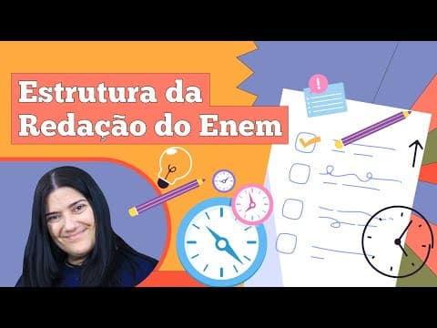 Thumbnail da aula: ESTRUTURA DA REDAÇÃO DO ENEM: que ordem seguir? | INTENSIVO DE REDAÇÃO
