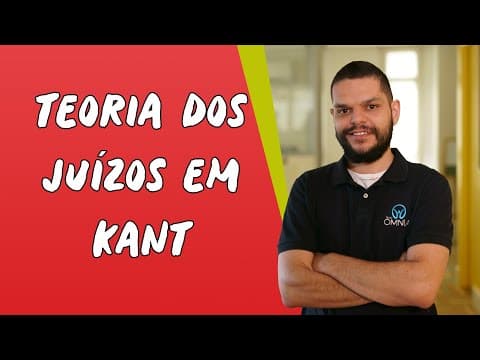Thumbnail da aula: Teoria dos Juízos em Kant - Brasil Escola