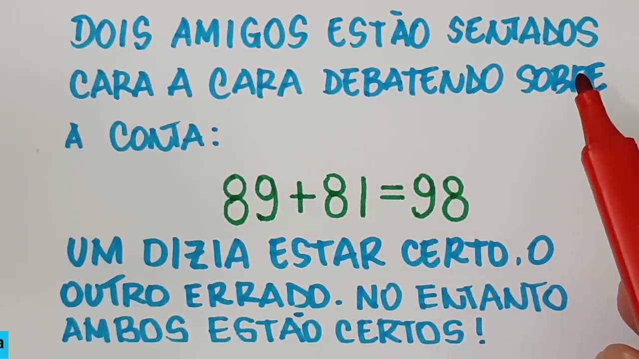 Thumbnail: 🔥 HELP MATEMÁTICA BÁSICA - Como podem ambos estarem certos?? #182