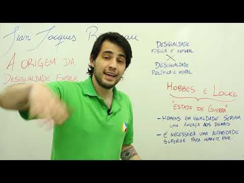 Thumbnail da aula: Filosofia - Rousseau e a desigualdade entre os homens