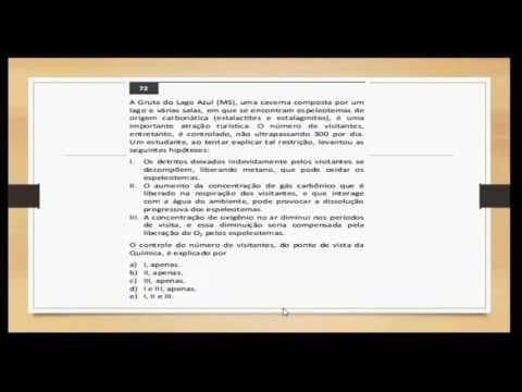 Thumbnail da aula: FUVEST 2015 - QUÍMICA - QUESTÕES 3 e 4- Professor Vinícius - QUÍMICA