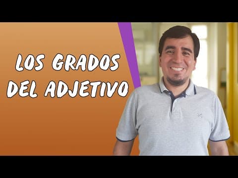 Thumbnail da aula: Los Grados Del Adjetivo - Brasil Escola