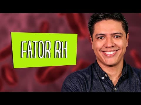 Thumbnail da aula: FATOR Rh - Grupos sanguíneos - Genética - Prof. Kennedy Ramos