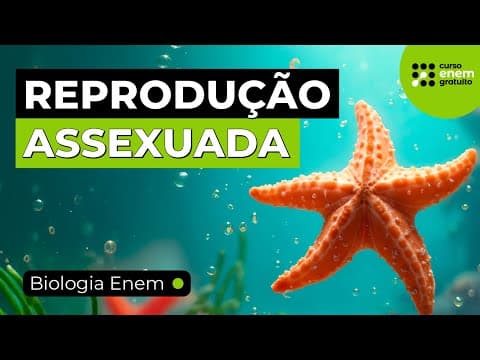 Thumbnail da aula: REPRODUÇÃO ASSEXUADA: TIPOS, VANTAGENS E DESVANTAGENS | Resumo de Biologia para o Enem