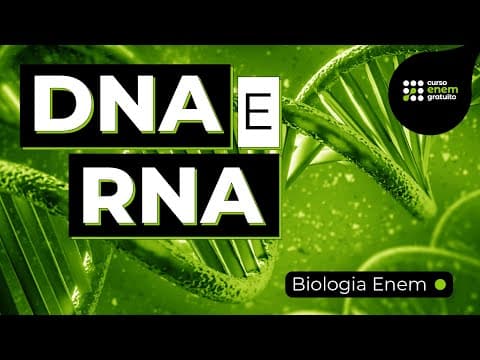 Thumbnail da aula: DNA E RNA | Resumo de Biologia para o Enem